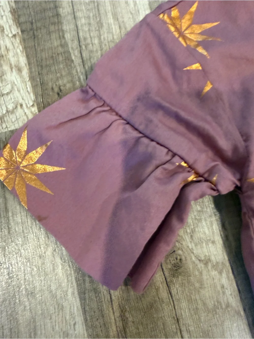 Girls' Purple Star Print Dress - Kids Dress